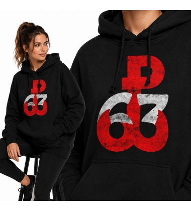 BLUZA DAMSKA Z KAPTUREM 63 DNI CHWAŁY 2